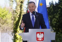 Andrzej Duda wpadł do wody. Sportowe rozrywki prezydenta