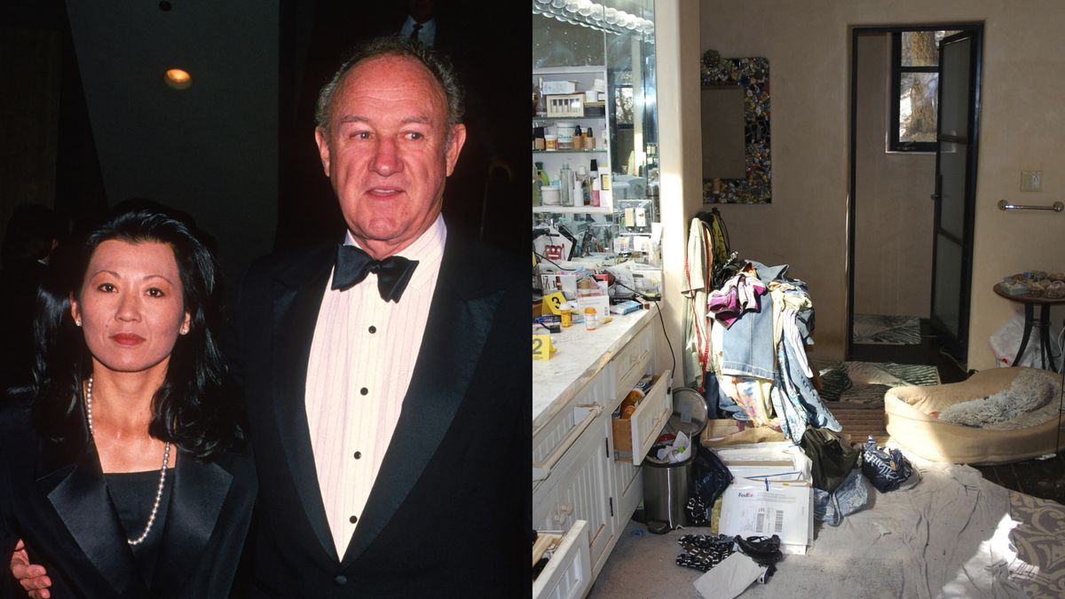 Ujawniono zdjęcia wnętrza domu Gene'a Hackmana i jego żony