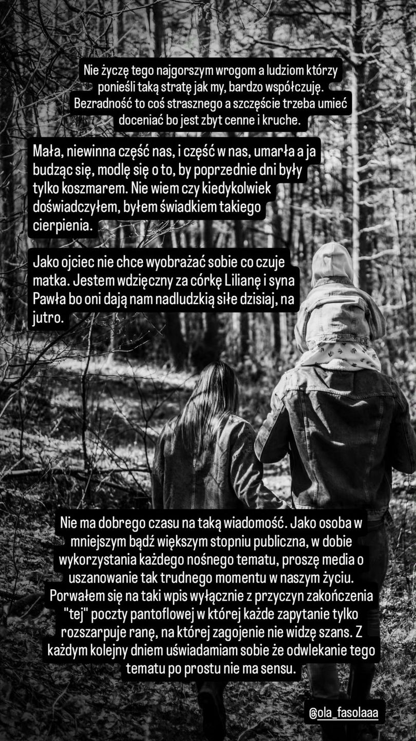 Piotr Lisek opublikował w mediach społecznościowych emocjonalną relację 