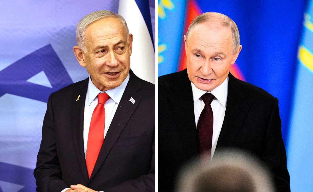 Putin rozmawiał z Netanjahu. Kreml podaje temat