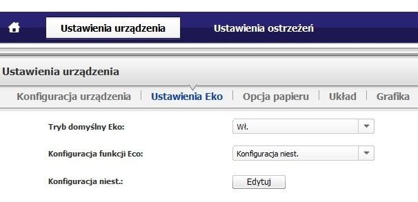 Samsung Xpress SL-C410W Easy Printer Manager ustawienia 2