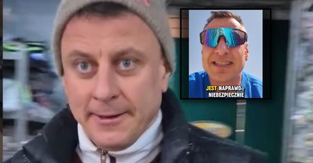 Jest na wakacjach w Egipcie i żartuje z wojny. To gwiazdor TTV