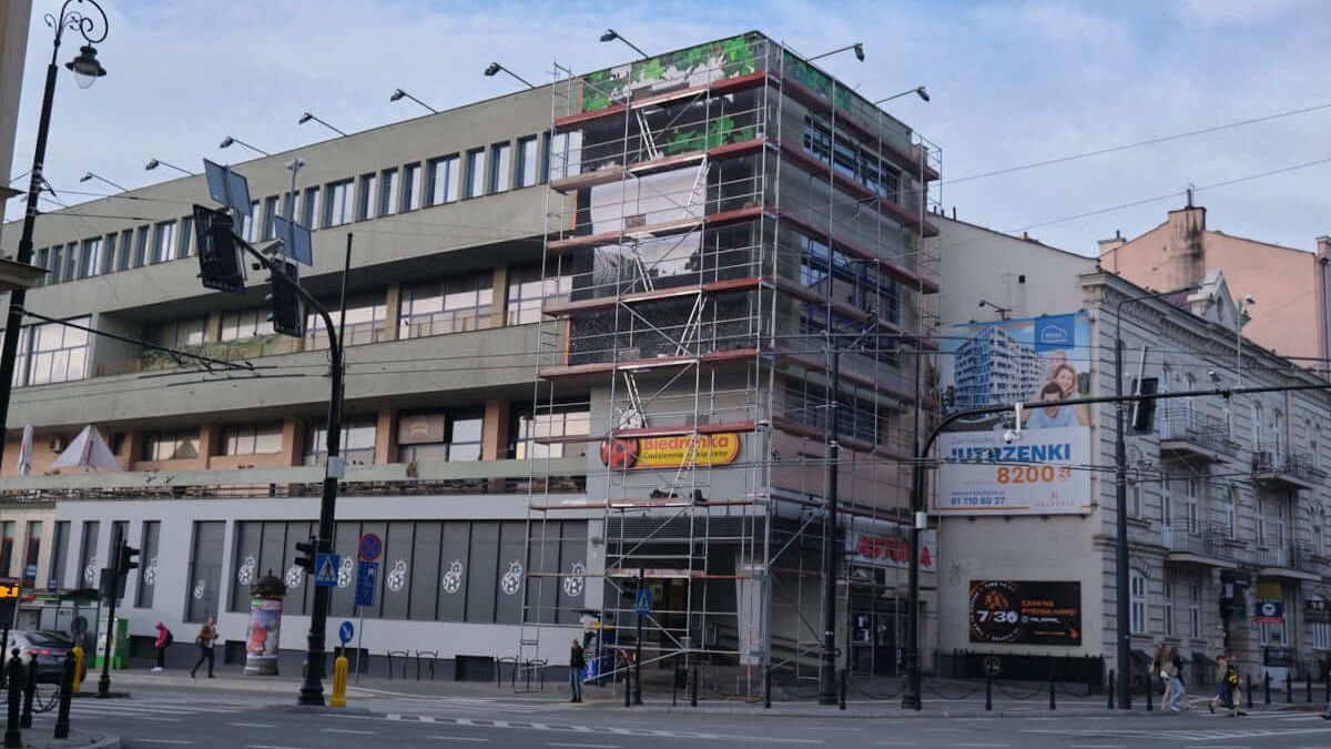 Mural na budynku Astorii oczyści powietrze ze smogu