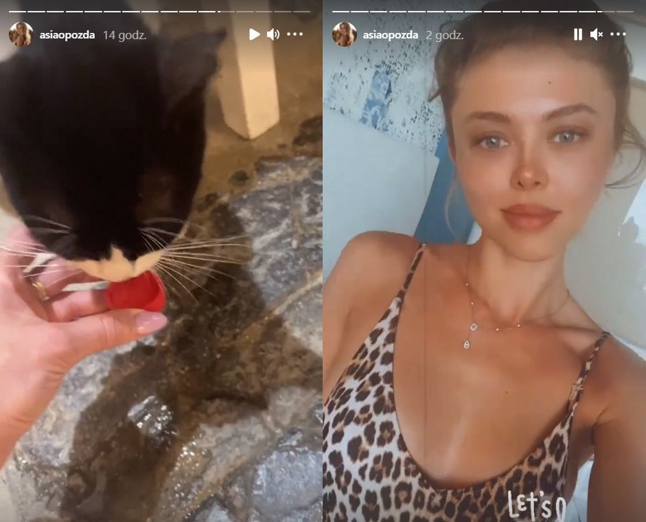 Joanna Opozda i Antek Królikowski 