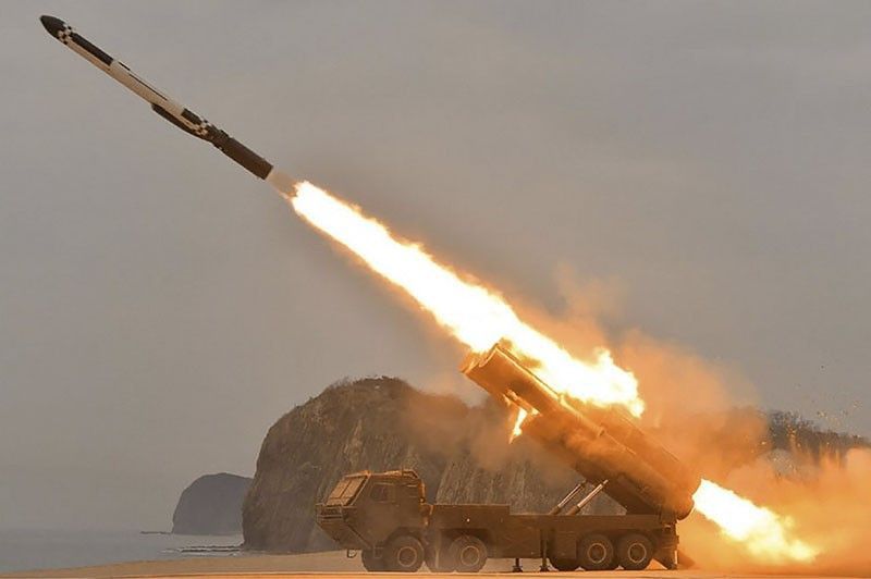 Odkryto tajną bazę rakietową Korei Płn. "Zdolne do uderzenia w Stany Zjednoczone". 
Fot. Korean Central News Agency (KCNA)