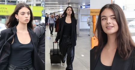 19-letnia córka Moniki Bellucci i Vincenta Cassela pędzi na Tydzień Mody w Mediolanie. Zachwycająca? (ZDJĘCIA)