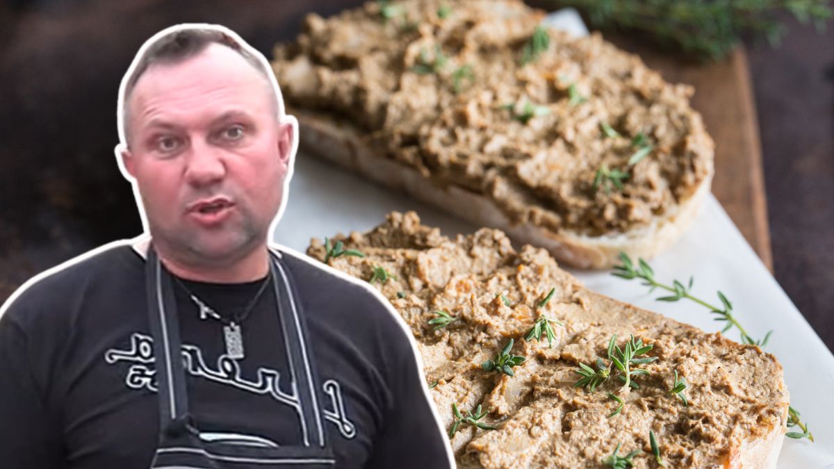 Tomasz Strzelczyk dzieli się przepisem na pastę z wątróbki