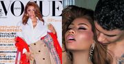 Kusząca Nicki Minaj obściskuje się z modelami w "Vogue Japan"