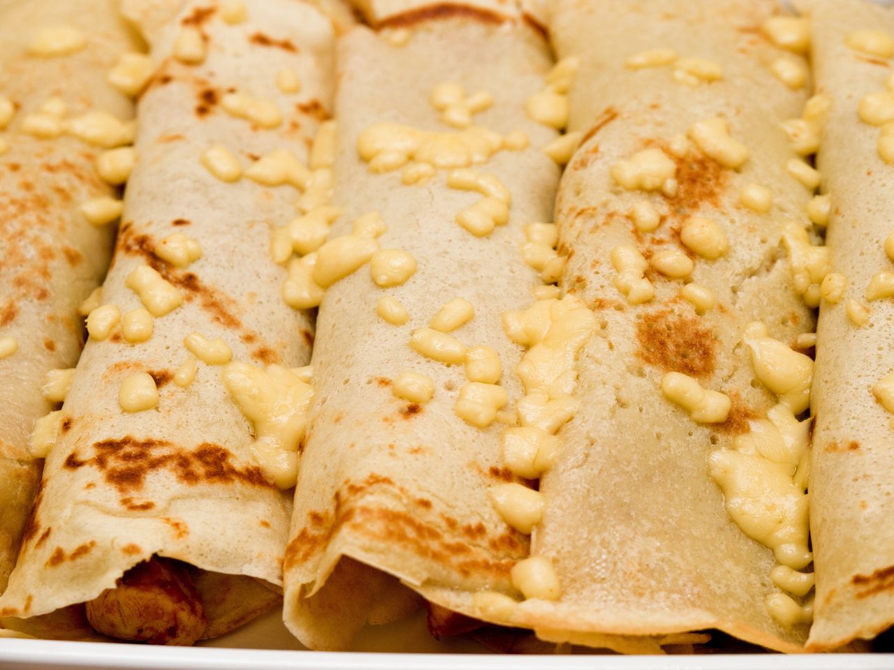 Robię farsz z kurczaka i warzyw, i zawijam w naleśniki. Cała rodzina zajada ze smakiem