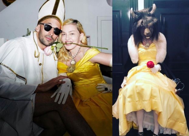 Madonna z okazji żydowskiego święta przebrała się za Bellę z "Pięknej i Bestii" (FOTO)