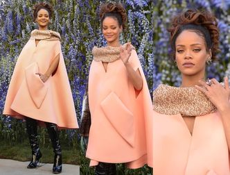 Zjawiskowa Rihanna na pokazie Diora (ZDJĘCIA)
