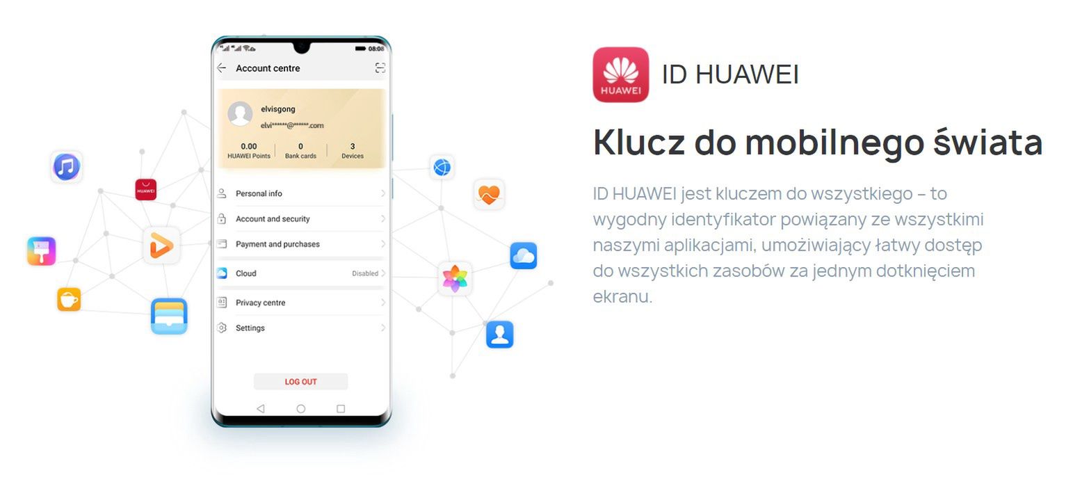 ID Huawei to system cyfrowej identyfikacji i niejako klucz do świata usług Huawei