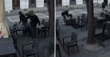 Zdemolowali ogródek restauracji w centrum Lublina. Właściciel daje im czas do poniedziałku