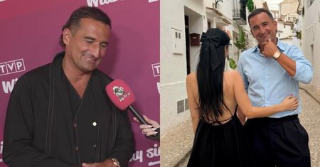 Misiek Koterski dementuje, że jest w związku z tajemniczą brunetką. "To chwyt marketingowy. Ale NIE NARZEKAM NA BRAK TOWARZYSTWA" (WIDEO)