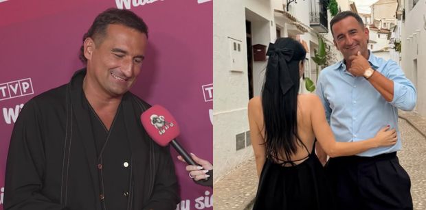 Misiek Koterski dementuje, że jest w związku z tajemniczą brunetką. "To chwyt marketingowy. Ale NIE NARZEKAM NA BRAK TOWARZYSTWA" (WIDEO)