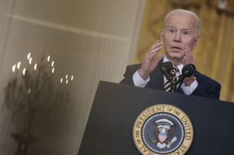 Joe Biden ostro o sytuacji na Ukrainie. "Putin będzie tego żałował"