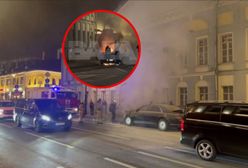 Aurus Senat spłonął. To "duma" Rosji. Należał do floty Putina