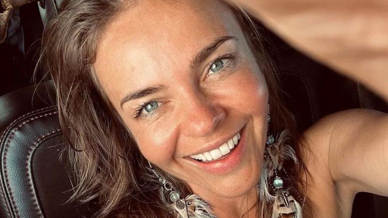 Edyta Herbuś w blond włosach