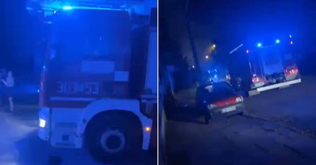 Nocny pożar mieszkania w Lublinie. Mieszkańcy ewakuowali się przed przyjazdem strażaków