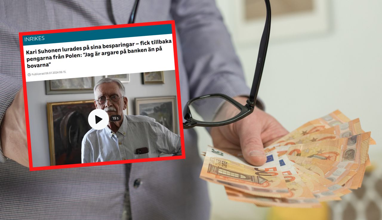 84-year-old Finn scammed, but Polish prosecutors recover his life savings