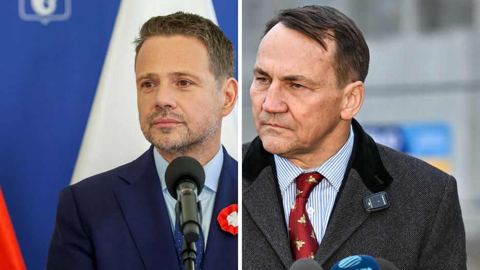 Rafał Trzaskowski i Radosław Sikorski