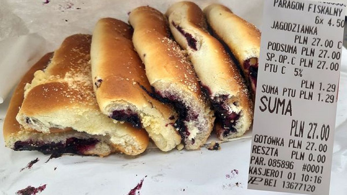 Jagodzianki po 4,5 zł. Hit Olsztynka