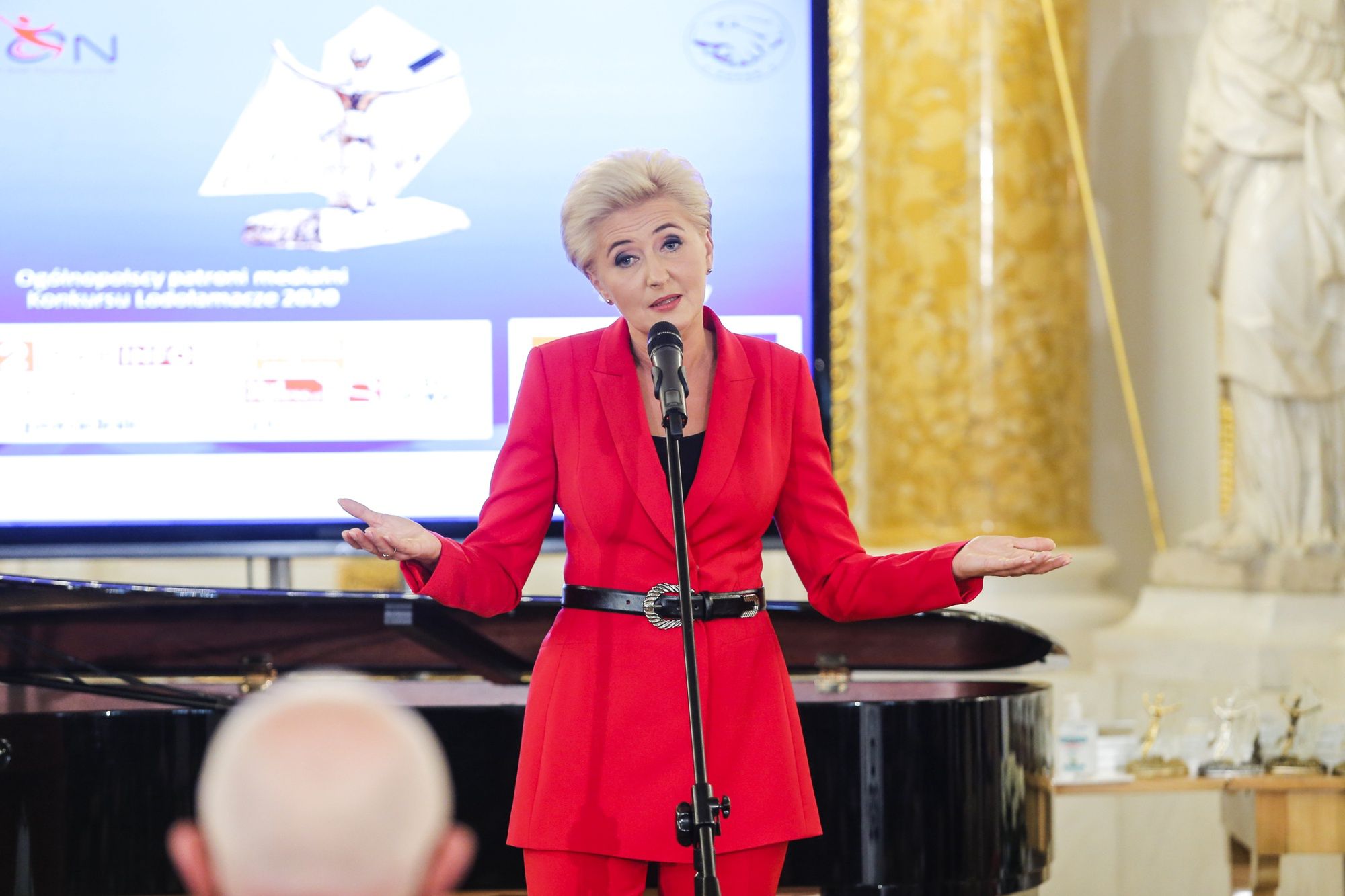 Dorota Wellman krytykuje Agatę Dudę