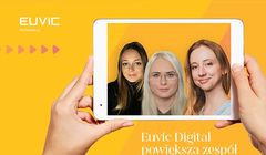 Anastazja Małyska-Zalewska, Marta Bińczak i Izabela Głowacka w Euvic Digital