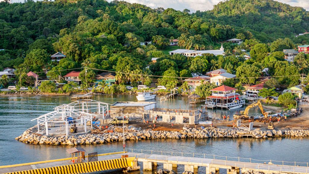 Wyspa Roatan na Morzu Karaibskim