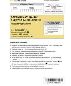 Matura 2021 z języka angielskiego. Arkusze CKE. Rozwiąż jeszcze raz i sprawdź, jak Ci poszło