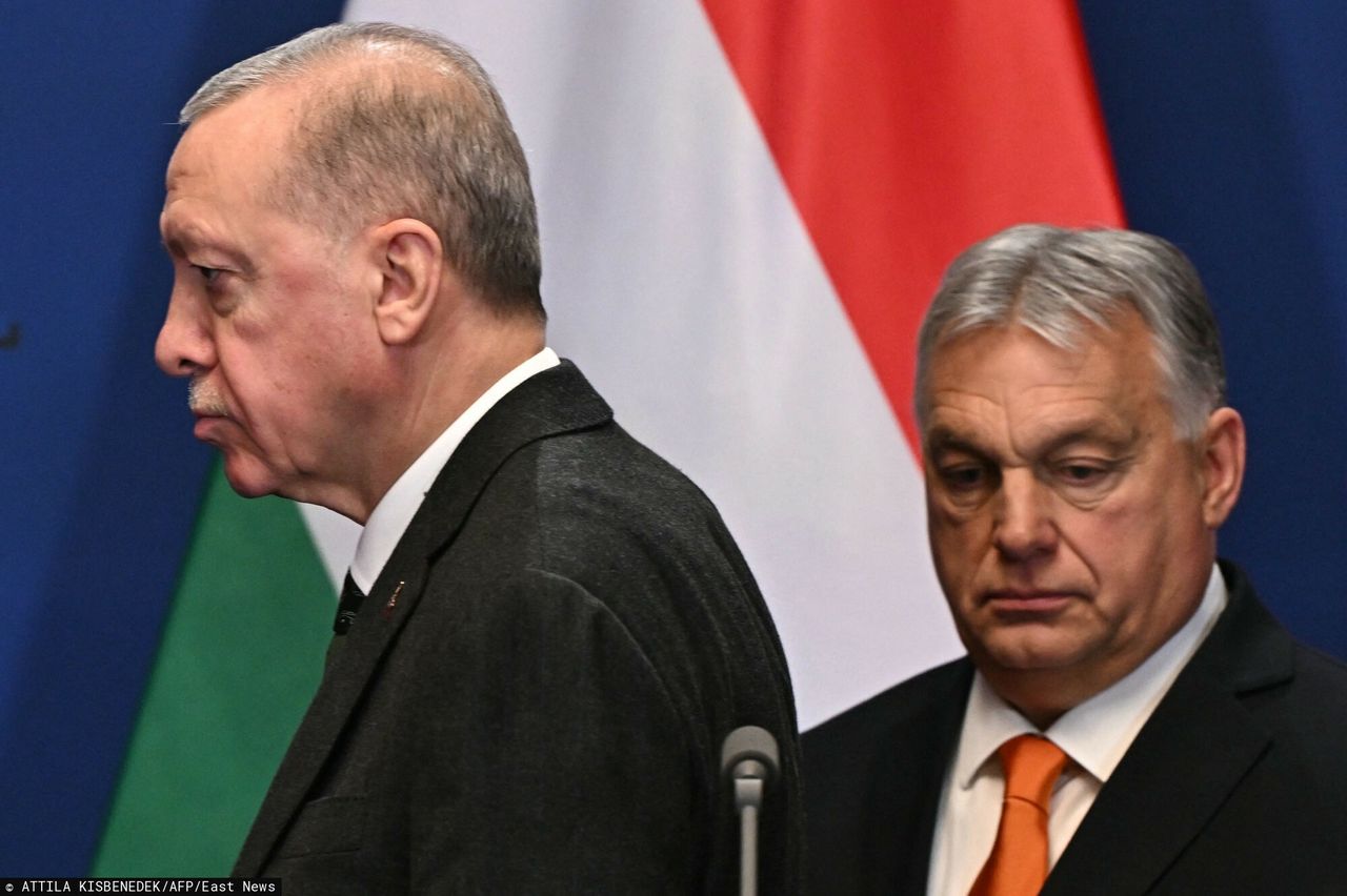 President of Turkey Recep Tayyip Erdogan and Viktor Orban