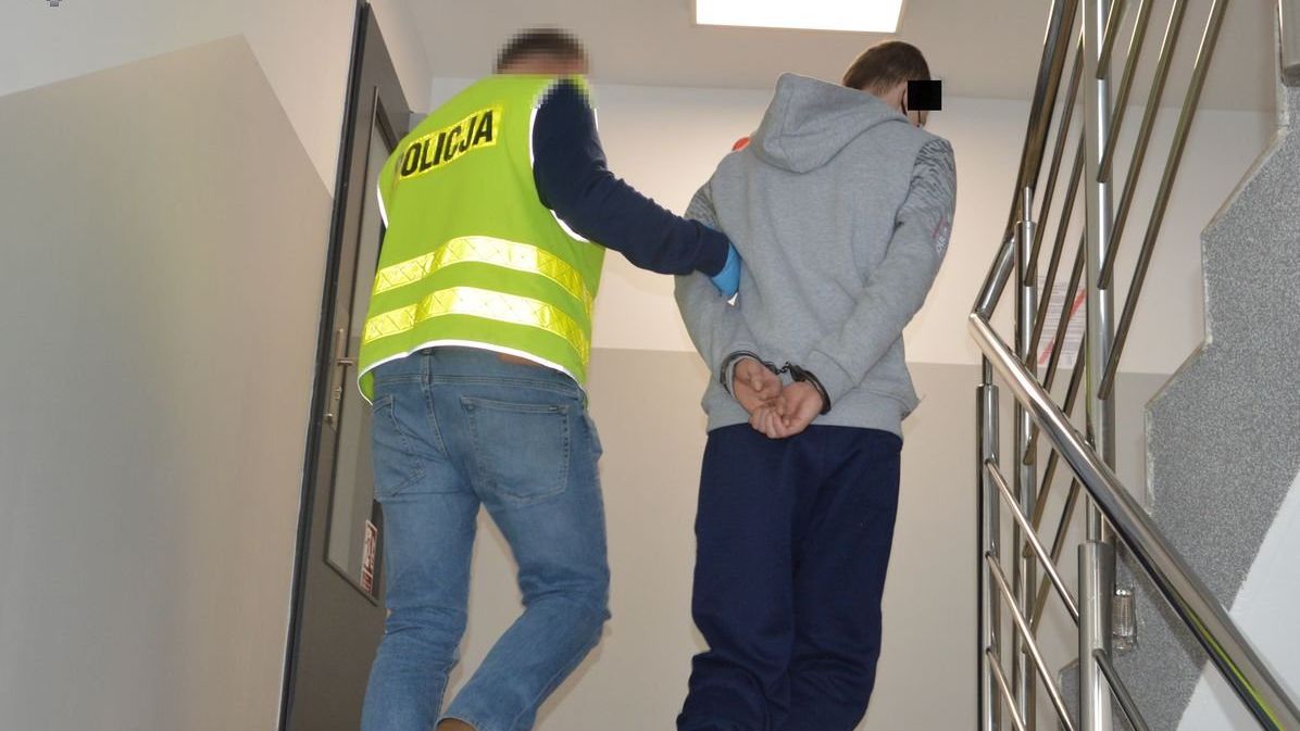 26-latek napadł na idącą chodnikiem kobietę | fot. KPP Hrubieszów