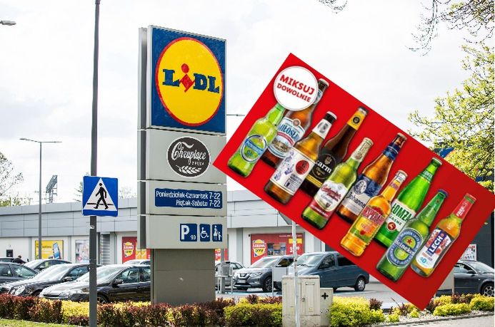 Darmowe piwo w Lidlu.Tylko w piątek kupisz 8 w cenie 4!