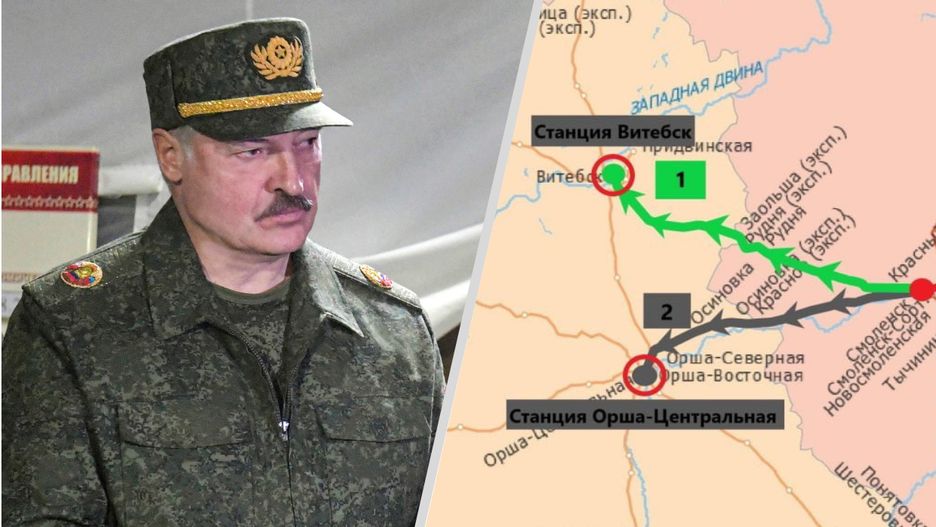 Są dowody z Białorusi. Pokazali mapę z trasami