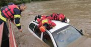 Słowacja. Ulewy i powódź przy granicy z Polską. Woda porwała człowieka