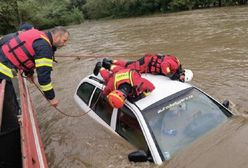 Słowacja. Ulewy i powódź przy granicy z Polską. Woda porwała człowieka