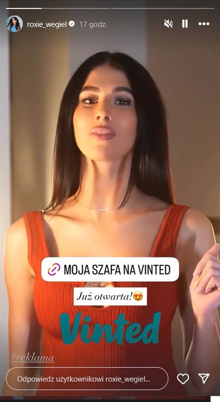 Roxie Węgiel sprzedaje swoje ubrania 