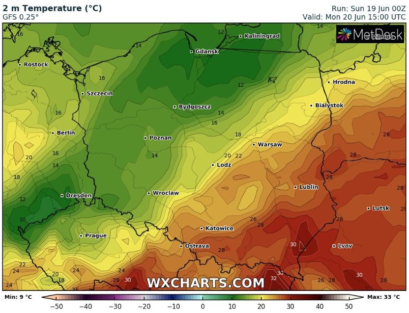 Ciesz się upałem. Jutro czeka nas termiczny szok 