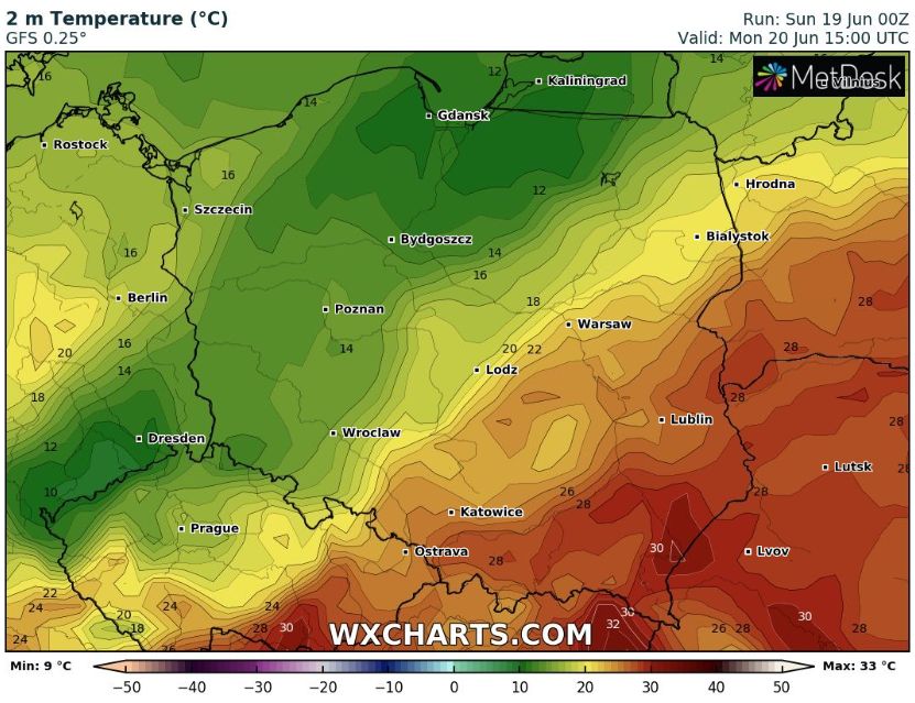 Ciesz się upałem. Jutro czeka nas termiczny szok 