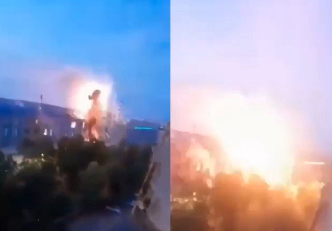 Silna eksplozja w rosyjskiej fabryce. Jedna osoba nie żyje. Jest nagranie