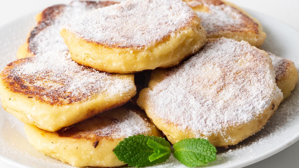 Racuszki z ricottą wychodzą delikatne i sycące