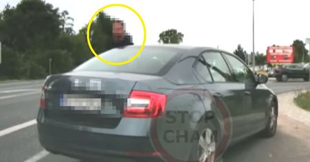 Natychmiastowa karma. Chciał awantury na drodze, dostał za swoje