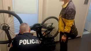 Przyjechał na komisariat oznakować rower. Był pijany