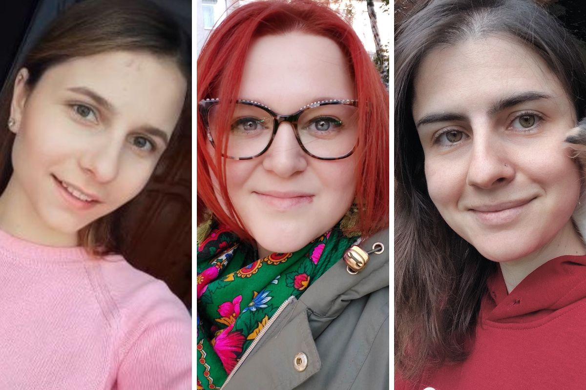 Olhia, Katya i Michalina zostały w Ukrainie