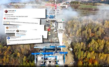 Gigantyczna estakada na Podkarpaciu. Wideo z drona wywołało lawinę