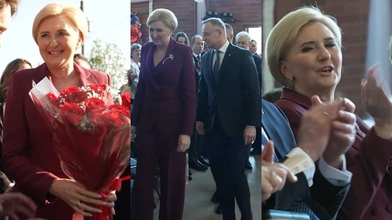 Andrzej i Agata Dudowie na spotkaniu z kanadyjską Polonią w Vancouver