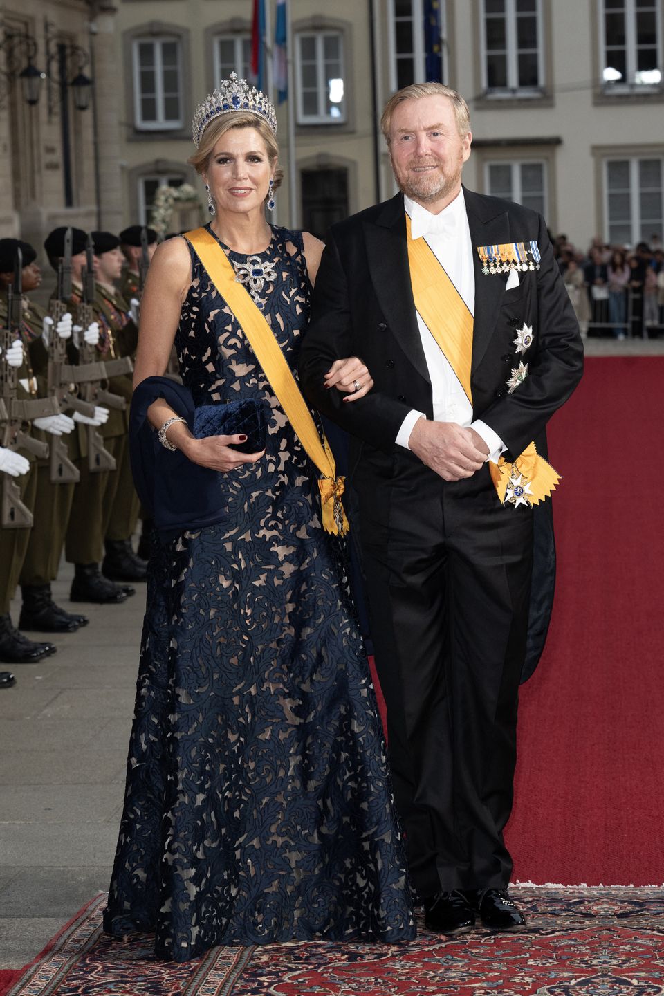 Królowa Maksyma i król Wilhelm-Aleksander z Holandii 