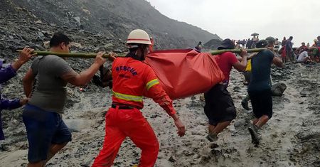 Tragedia w Mjanmie. Ponad 160 osób zginęło w wyniku osuwiska w kopalni jadeitu