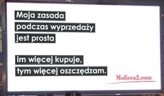 Złote rady zakupowe reklamują Moliera2.com