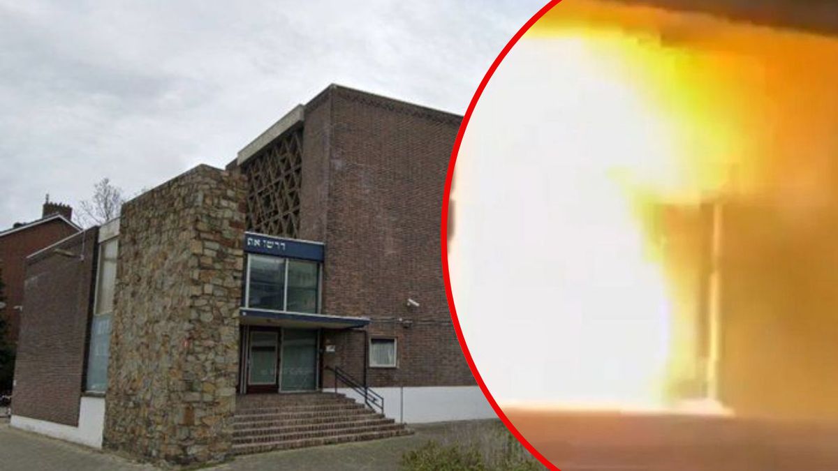 Cztery osoby zatrzymane po podpaleniu synagogi w Rotterdamie.